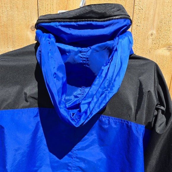 Vtg Columbia Anorak Radial Sleeve Pullover Ski Snowboard Large Blue 80s 90s - Picture 9 of 13